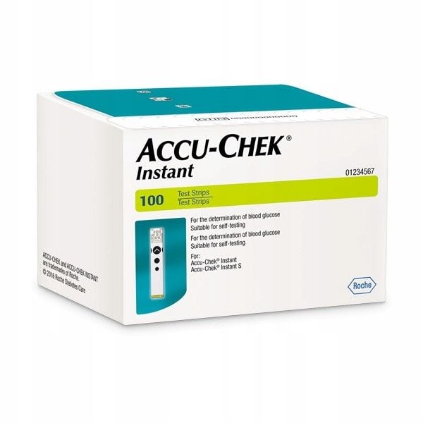 PASKI TESTOWE ACCU CHEK INSTANT 100 SZT. zdjęcie 1