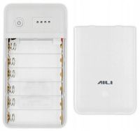 PowerBank Obudowa Szybkie Ładowanie 6x18650 2USB 5/9/12V