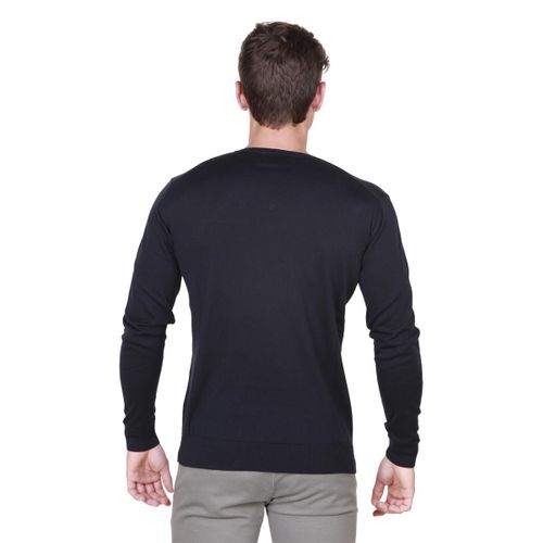 Trussardi sweter męski niebieski M na Arena.pl