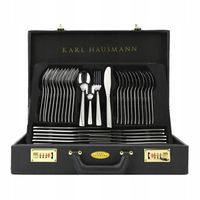 Sztućce w WALIZCE EKSKLUZYWNE 72 elementy na 12 OSÓB