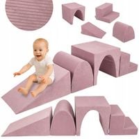 KiddyMoon Piankowy plac zabaw Sztruksowy PPZV-244