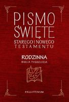 BIBLIA TYSIĄCLECIA RODZINNA CZERWONA PRACA ZBIOROWA