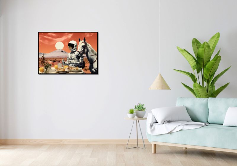 Plakat 84x59,5cm Obiad na Marsie zdjęcie 4
