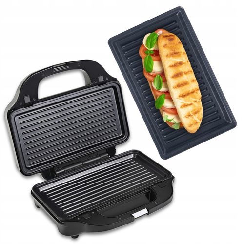 OPIEKACZ GRILL GOFROWNICA 3W1 DO KANAPEK TOSTÓW TOSTER ELEKTRYCZNY na Arena.pl