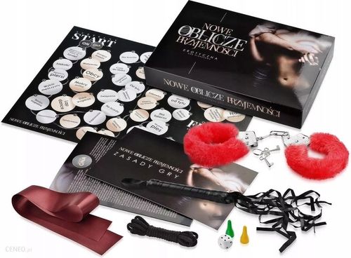 GRA DLA PAR erotyczna prezent na MIKOŁAJKI sprośne gadżety kajdanki pejcz na Arena.pl