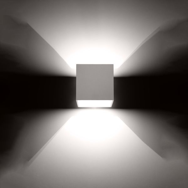 Kinkiet QUAD 1 biały zdjęcie 6