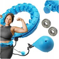 Hula Hop Odchudzające XL z Wypustkami PLUS SIZE PRO 115cm w TALII + Łożyska