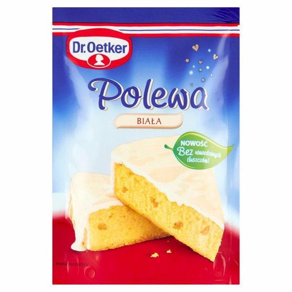 DR OETKER POLEWA TWARDA BIAŁA 100G zdjęcie 1