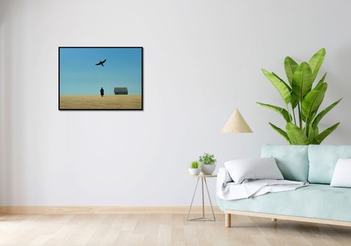 Plakat 80x60cm Samotny i Wolny na Arena.pl