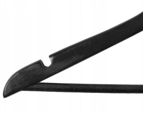 Wieszak do szafy RONDO komplet 30 szt czarny drewno na Arena.pl