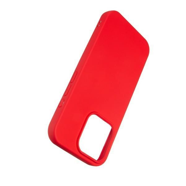 beline etui silicone iphone 16 pro 6.3czerwony/red zdjęcie 5