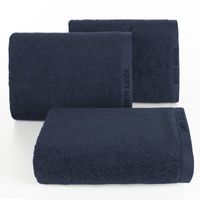 Ręcznik bawełniany Pierre Cardin lamówka z logo 30X50 granatowy