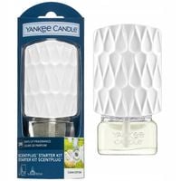 Elektryczny odświeżacz + wkład Yankee Candle Clean Cotton Zestaw Startowy