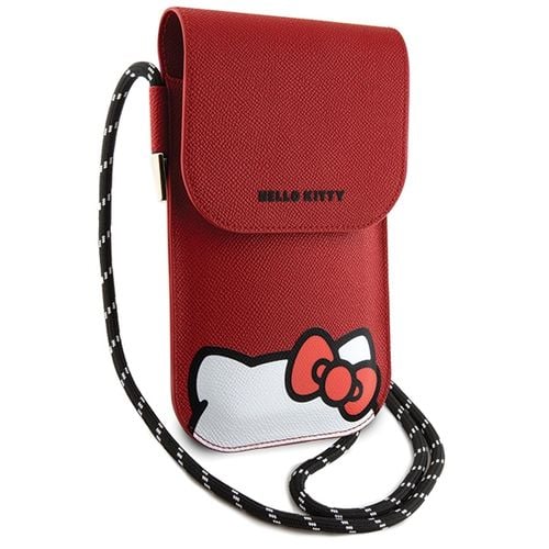 hello kitty torebka hkowbpscker czerwony/red leather hiding kitty cord na Arena.pl