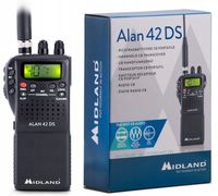 Radiotelefon CB Midland Alan 42 DS ręczny AM/FM