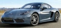 Porsche Cayman 718 - Chromowane Listwy ChromeGrill Atrapy Zderzaka Tuning