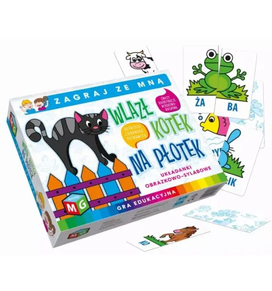 Zagraj ze mną. Wlazł kotek na płotek zdjęcie 2