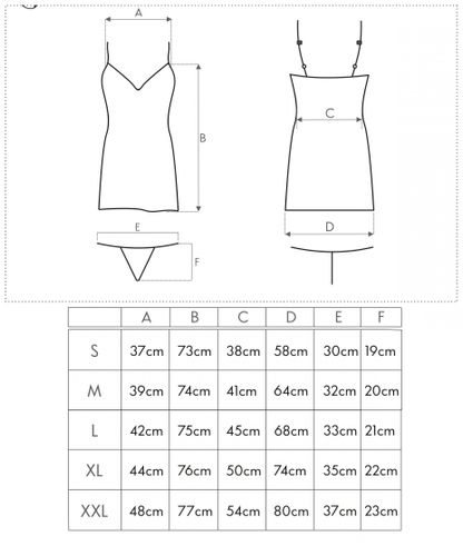 KOSZULKA NOCNA Z SATYNY STRINGI KLASYCZNA L na Arena.pl