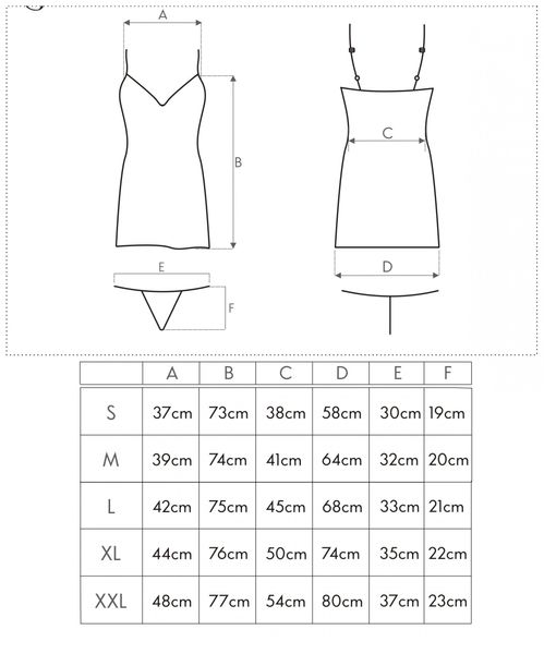 KOSZULKA NOCNA Z SATYNY STRINGI KLASYCZNA L zdjęcie 4