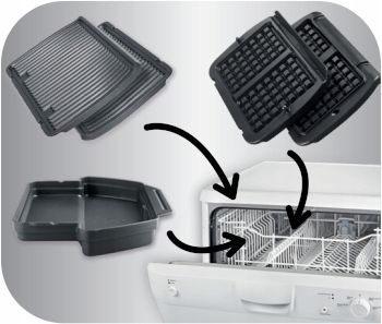 Wymienna płyt do grilla Tefal XA7258 OptiGrill zdjęcie 3