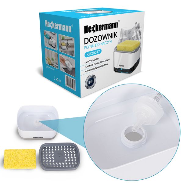 Kuchenny Dyspenser Mydła Heckermann Kh20017 zdjęcie 5