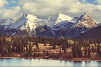 Fototapeta KRAJOBRAZ Górski Natura do Sypialni 3D 368cm x 254cm