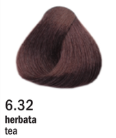 Allwaves Cream Color farba do włosów, koloryzacja trwała, 100 ml 6.32 herbata