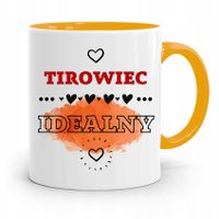 Dla Tirowca Kierowcy Tira Kubek Żółty Na Prezent Z Nadrukiem Ze Zdjęciem