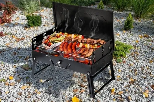 GRILL PRZENOŚNY TURYSTYCZNY WALIZKA na Arena.pl