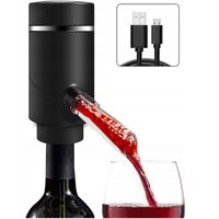 DOZOWNIK NALEWAK DO WINA ViO KD-1 ELEKTRYCZNY AUTOMATYCZNY AERATOR - CZARNY
