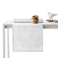 Zestaw obrus + bieżnik plamoodporny VESTA 115x250+35x250 biały AmeliaHome