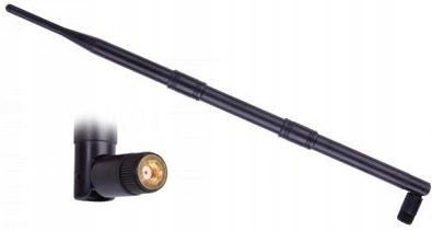 ANTENA 12dBi ROUTER LTE HUAWEI RP-SMA do kamery falownika DOOKÓLNA z kablem na Arena.pl