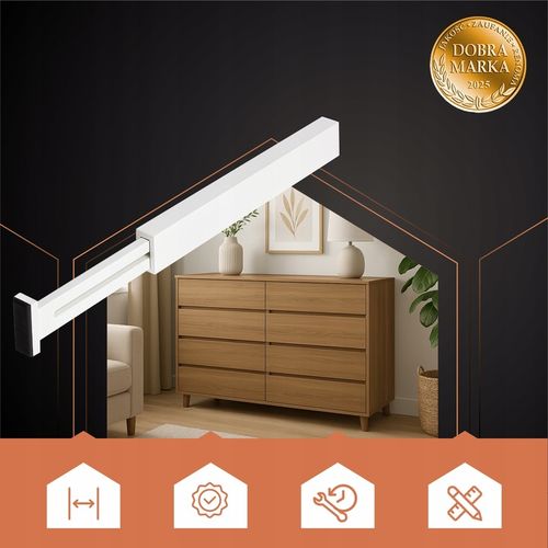 Organizer do Szuflady Seprator Szuflad Przegroda Regulowana Bambusowy na Arena.pl