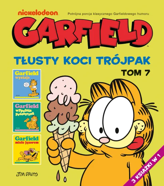 Garfield. Tłusty koci trójpak. Tom 7 zdjęcie 1