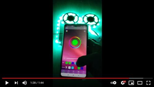 Taśma LED 30M RGB 5050 Bluetooth APLIKACJA ZESTAW na Arena.pl