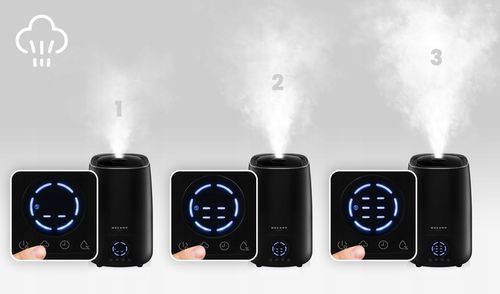 NAWILŻACZ POWIETRZA LAMPKA NOCNA AUTOMATYCZNY JONIZATOR DYFUZOR + na Arena.pl