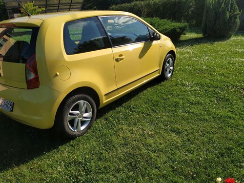 Skoda Citigo 3d - Listwy Boczne Drzwi Czarne na Arena.pl