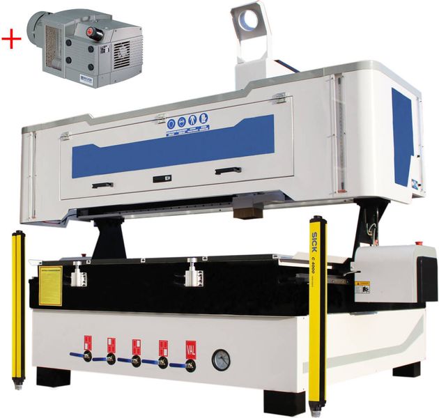 Frezarka CNC 1515 INDUSTRY pompa Becker KVT 3.140 zdjęcie 3