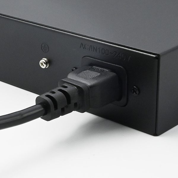 Qoltec SWITCH Gigabit Ethernet PoE 24xRJ45 1000Mb/s zdjęcie 8