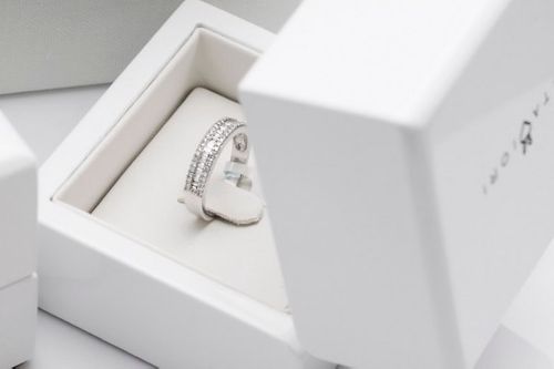 Złoty pierścionek PBD0759 - Diament na Arena.pl