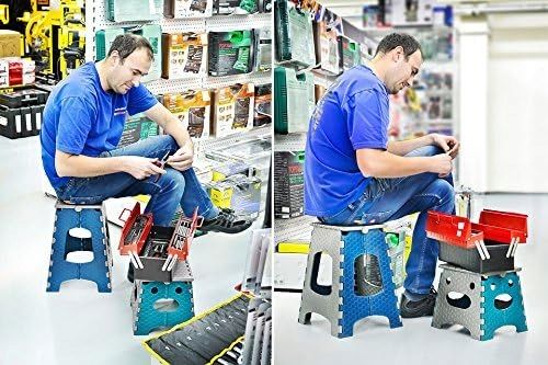 Taboret składany stołek uniwersalny 44 cm S&R na Arena.pl