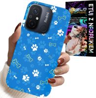 ETUI DO XIAOMI REDMI 12C - ŁAPKI KOŚCI PIES PATROL WZORY DLA DZIECI