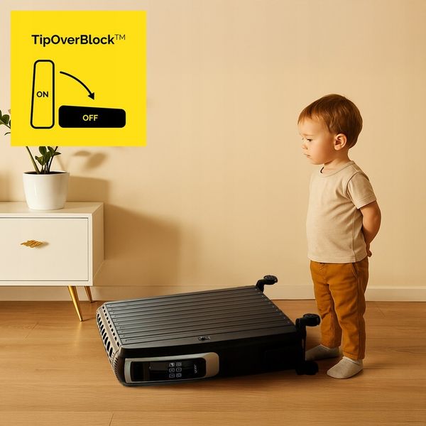 Grzejnik olejowy Yoer 2500W 10 żeberek +Timer +3 moce +Tryb zdjęcie 16