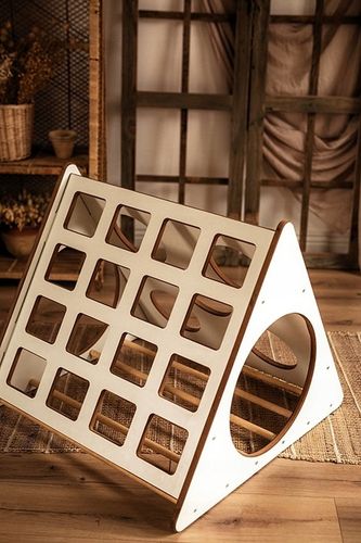 Trójkąt wspinaczkowy dla dzieci drewniany GUGI Certyfikowany na Arena.pl