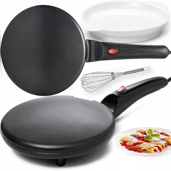 NALEŚNIKARKA ELEKTRYCZNA SZYBKA PATELNIA DO NALEŚNIKÓW BEZ UŻYCIA TŁUSZCZU zdjęcie 6