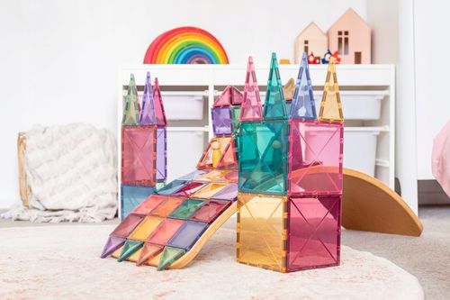 klocki magnetyczne Pastel Starter Pack 64 el. Connetix zestaw startowy na Arena.pl