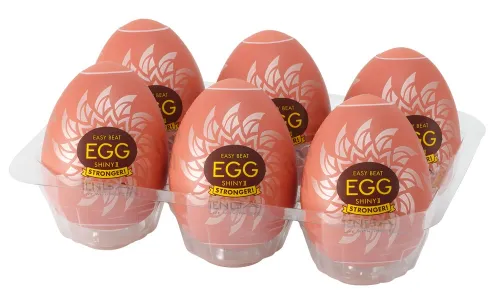 tenga egg shiny ii zestaw 6 sztuk - elastyczny model z teksturą gwiazdy na Arena.pl