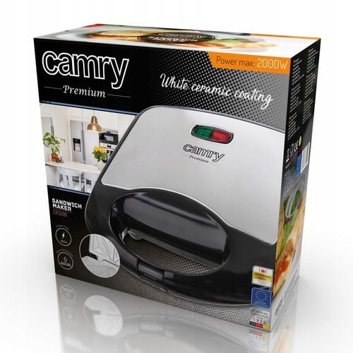 Opiekacz do Kanapek 850W Ceramiczna Powłoka Nieprzywierająca CR 3018 na Arena.pl