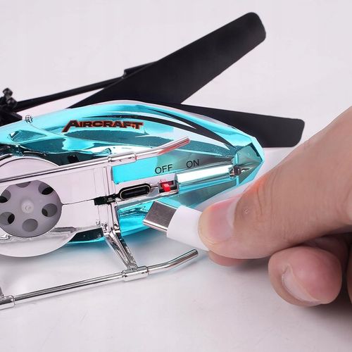 Helikopter Na Radio Z Ładowarką Zdalnie Sterowany Ładowanie Usb + Pilot na Arena.pl