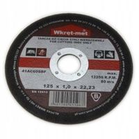 tarcza do stali nierdzewnych inox 125x1mm 1szt